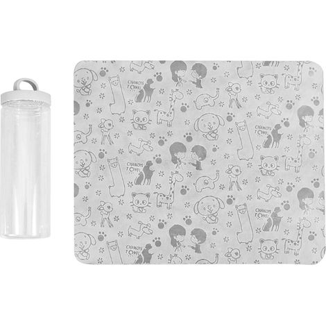 Serviette pour animaux de compagnie Absorption d'eau rapide Séchage rapide Léger Doux Portable PVA Chat Chien Bain avec boîte de rangement Monde Animal Barreled (1/5)