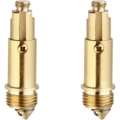 Vis de rechange pour lavabo, pièce détachée de salle de bain, robinetterie escamotable, robinets de lavage en laiton, vis, baignoire, robinet à clapet, bouchon à fente, raccord, ressort de robinet esc (1/4)