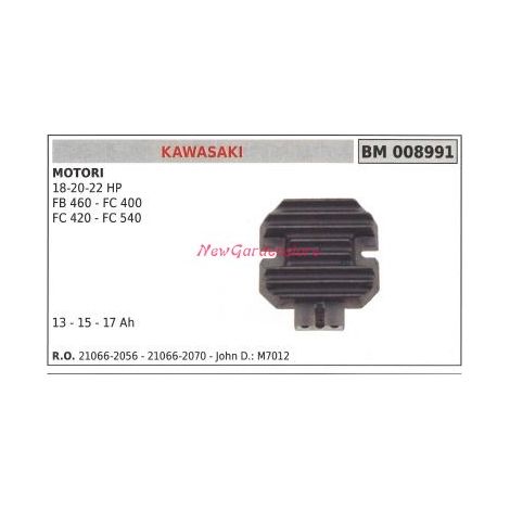 Regolatore di tensione KAWASAKI motore 18 20 22 HP FB 460 FC 400 420 540 008991