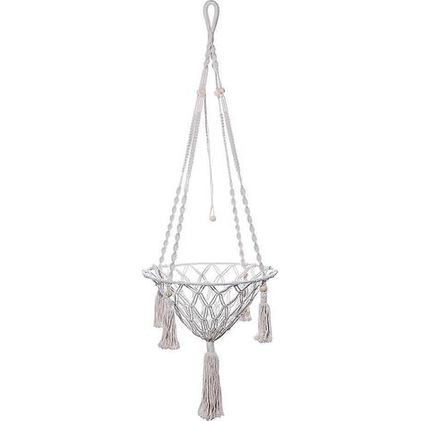 Hamac bohème tissé en forme de nid pour chat, sac en filet européen, panier suspendu pour chat, balancelle, lit suspendu pour animaux de compagnie (1/5)