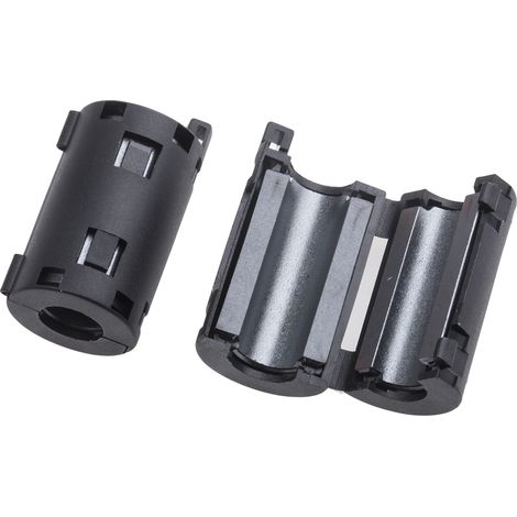 Manchon en ferrite à clipser, pour câble de diamètre 11mm, 280O (1/2)