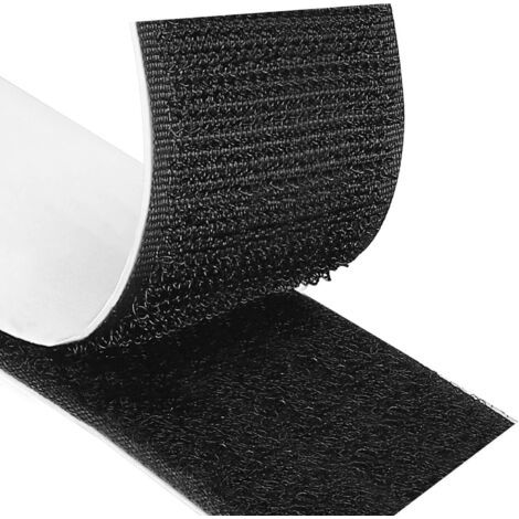 Bande auto-agrippante 50 mm x 5 m – Adhésif puissant pour surfaces lisses – Résistance maximale après 24h – Couper à la longueur souhaitée (1/5)