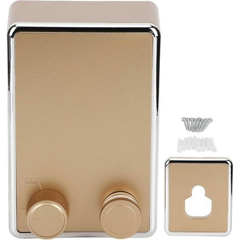 Portant à vêtements télescopique en acier inoxydable pour balcon intérieur, portant à vêtements télescopique en fil métallique pour balcon intérieur (doré) 4,2 m (1/5)