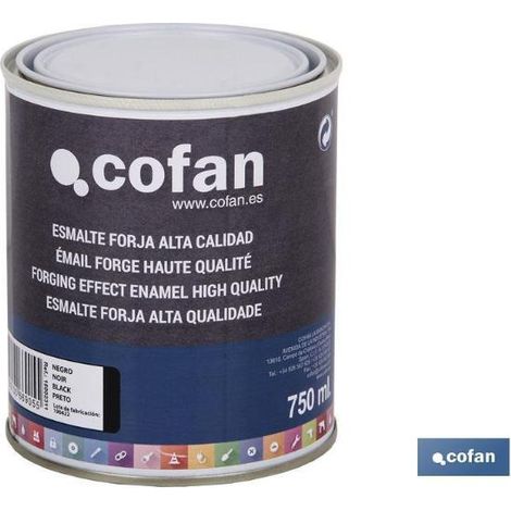 Esmalte Forja Alta Calidad (750 Ml) Negro