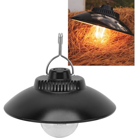 Retro-Campinglampe, LED-Zeltleuchte, Haken, USB-aufladbare Notleuchte (1/5)