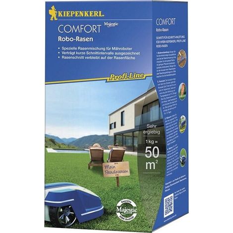 Semilla césped específico para césped cortado por robot 1kg Comfort Kiepenkerl