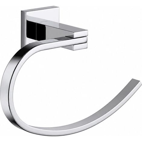 Porte-papier toilette, ensemble d'accessoires de salle bain en acier (1/5)
