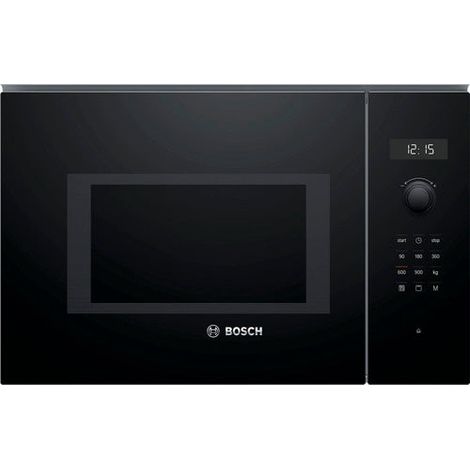 [NEUWERTIG] B-Ware Bosch Mikrowelle Ofen Einbau Küche Schwarz Edelstahl BEL554MB0 25 Liter Grill