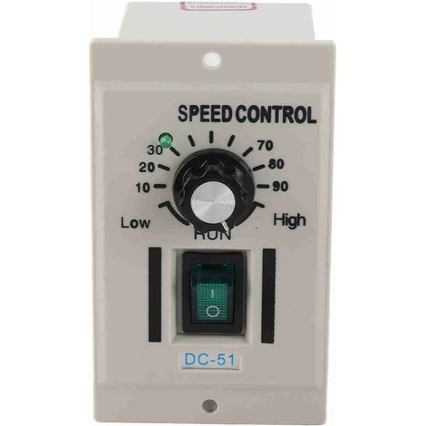 Contrôleur de vitesse de moteur, Mini régulateur de courant continu magnétique Permanent DC-51 220V, tension d'entrée et de sortie DC0-180V (1/5)
