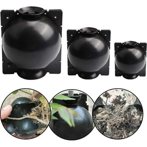 Plante Enracinement Dispositif réutilisable Haute Pression Plante Racine de Propagation Boule conteneurs 3 Taille, 8pcs (1/4)
