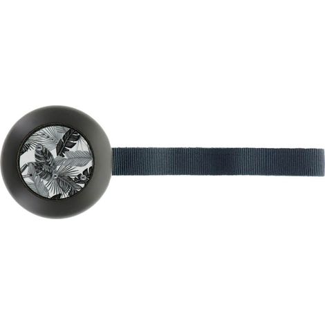 Embrasse à rideaux 25cm Anthracite/Gris - BOULET (1/3)