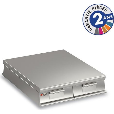 Élément Neutre à poser inox - 4 tiroirs - P 1100 - Baron (1/2)