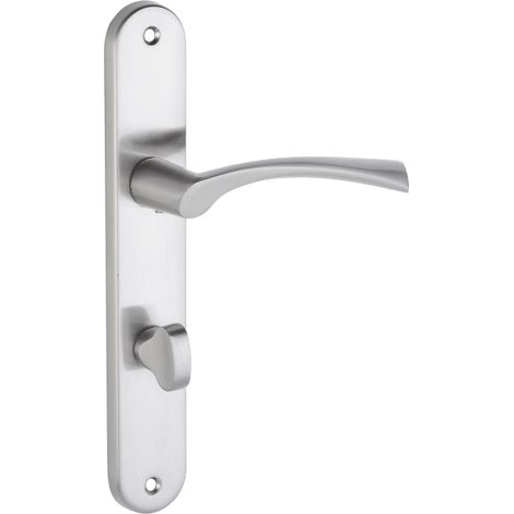 Manija de placa larga para inodoro NOA Satin de 72 mm (1/2)