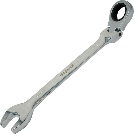 Dapetz ® Ratchet Spanner Flexible Head Ratchet Wrench Set, Ratchet Wrenches 19mm Ratchet Wrenches Flexible Head Garage Repair Tool Suitable for Garage, Home, Repair Shop (1/5)