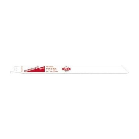 5 lame per seghe a sciabola RUKO 33289135 n° denti (per 1):1.4 lama 200 mm adatta per acciaio e metalli non ferrosi