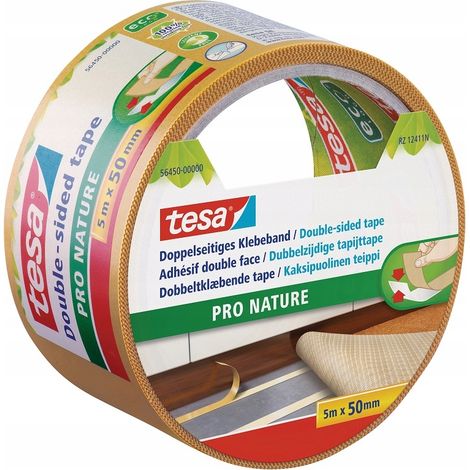 Tesa ECO FIXATION Nastri Adesivi Biadesivi Trasparenti 5m (1/5)
