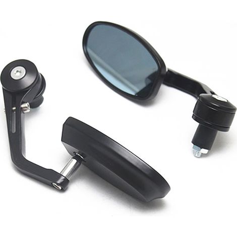 2 Filtres à air moto en cône effilé, débit élevé, étanches, protection moteur, pinces pour embouts de carburateur 28mm-48mm, noir (1/5)