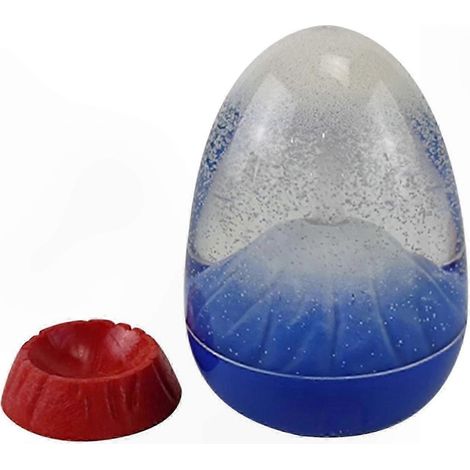 Sablier liquide 30ml pour déco saisonnière et thèmes festifs, minuteur élégant, ornement de Noël, cadeau original, mesure du temps décorative