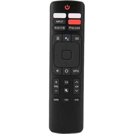 1 télécommande, compatible avec TV Hisense 4K ERF3A69S/ERF3B69/ERF3B69S/ERF3I69H, matériau ABS, nécessite 2 piles AAA (1/5)