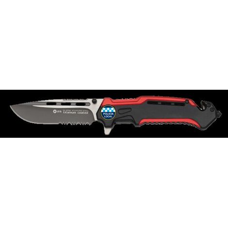 Navaja de sécurité k25 Rouge Noir 21,1 cm
