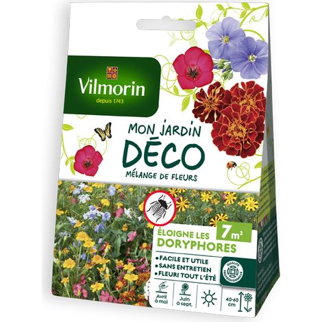 Sachet graines Mélange de fleurs - Eloigne les Doryphores 7 m2