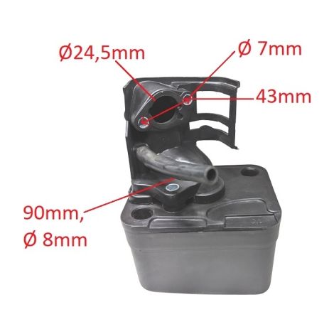 Ersatz Luftfilter Filter mit Gehäuse für Motorpumpen uvm. (1/4)