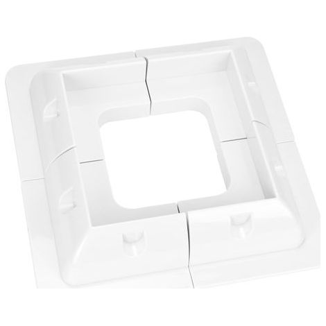 Supports de montage de panneaux solaires, sans perçage, pour camping-cars, camping-cars, toits, blanc, 4 kits (1/5)