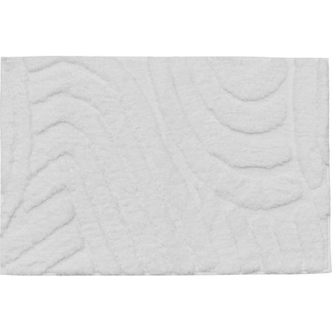 Tappeto da bagno nuvoloso 75x50cm bianco - 5five