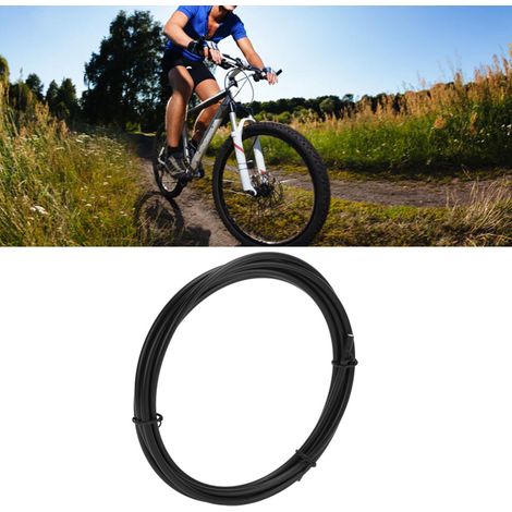 Adatto per kit di tubi freno a disco idraulici neri da 5,5 mm, terminali a oliva in rame, resistenti agli strappi, adatti per biciclette.
