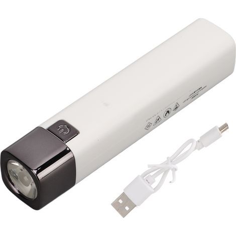 Lampe Torche Rechargeable Mini Super Lumineuse avec Fonction Power Bank pour Randonnée et Urgences (1/5)