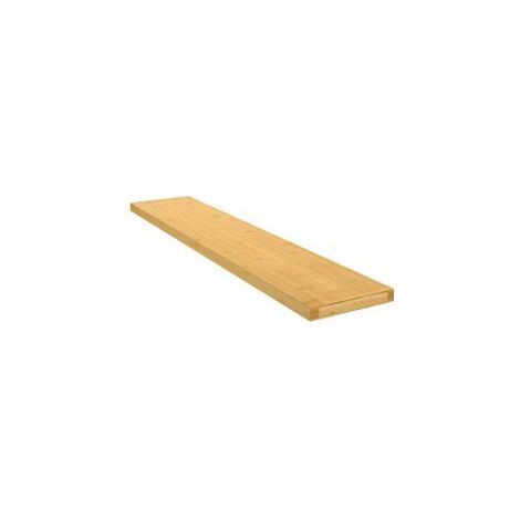 Étagère murale 100x20x4 bambou