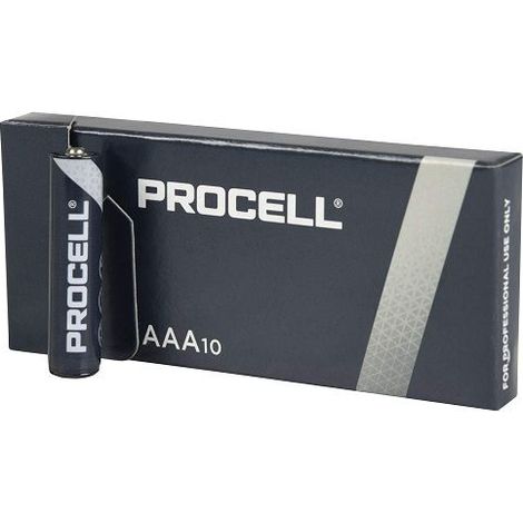 Caja 10 Pilas Duracell LR03 AAA Industrial (1/2)