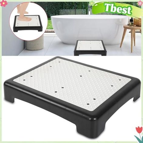 Tbest Marchepied intérieur Tabouret d'étape, Tabourets de Pas de Pas Portables pour les Seniors Mobilité Non manutention elingue (1/5)