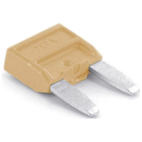 TRU COMPONENTS 8551236 Mini fusible plat pour voiture 5 A marron clair 1 pc(s) Q246702 (1/4)