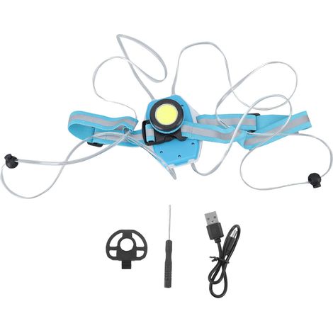 Gilet Réfléchissant Étanche - Lampe LED Intégrée - Réglable 0 À 90° - Batterie Rechargeable USB 650 mAh - Pour Course Cyclisme Randonnée - 1 Pièce (1/5)
