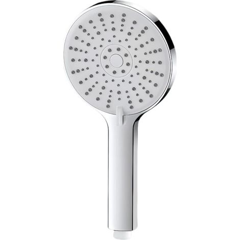 Hochdruck-Duschkopf mit 12 cm und 5 Modi, Universeller Anti-Kalk-Duschkopf, Handbrause für Badezimmer, kompatibel mit Duschschlauch und Standard-Duschschlauch, Duschkopf (1/5)