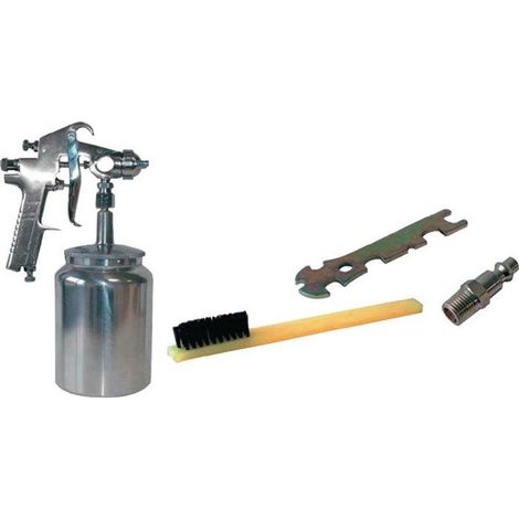 Kit de pistolet de peinture à air comprimé Kit-Line HVLP 1l 130-200l/min 2-3bar (1/4)