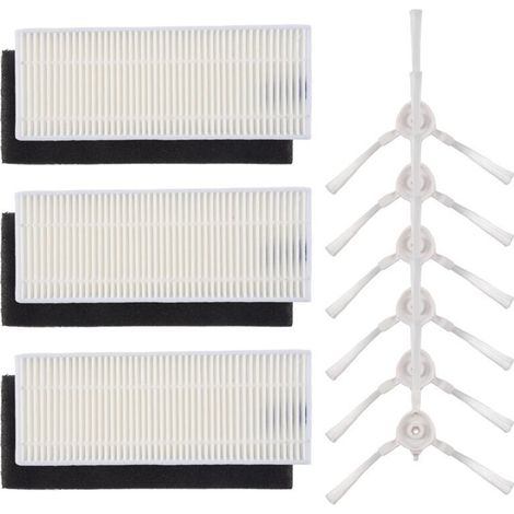 Filtre HEPA de rechange et brosse latérale pour l'aspirateur Explorer X de Florer Smart Force X3 (1/4)