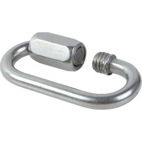 Mousqueton à maillons rapides en acier inoxydable 304, boucle pour animaux de compagnie, accessoires de quincaillerie nautique, acier inoxydable 10 mm (1/3)