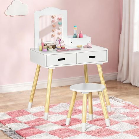 Lit enfant blanco en mDF Madera de Pino 60 x 40 x 95 cm (1/5)