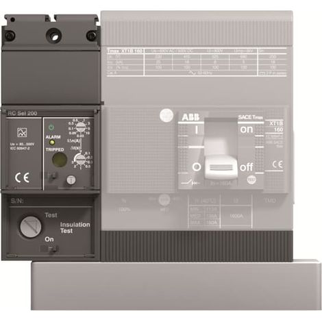 Déclencheur différentiel ABB, pour XT1 ( Prix pour 1 )