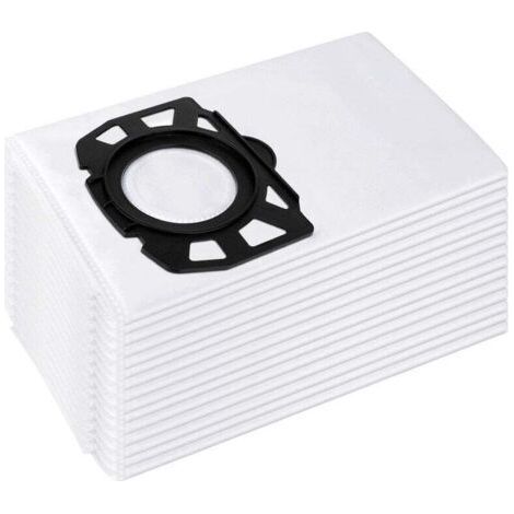 lot de 10sacs d'aspirateur pour kärcher 2.863-006.0 sacs filtrants en non-tissé 487 wd4 wd5 wd6 wd5p wd6p premium mv4 mv5 mv6 sacs filtrants pour aspirateur humide et sec (1/5)