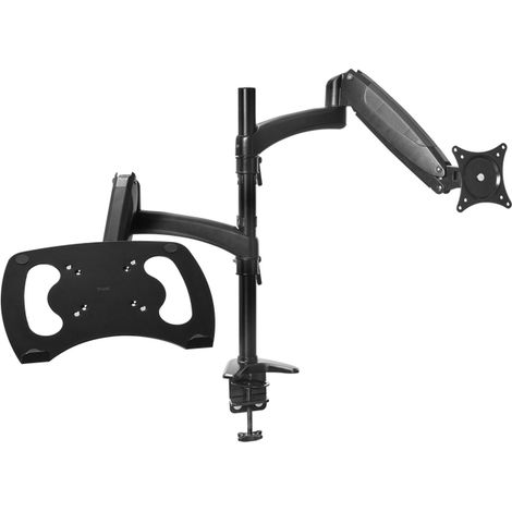 Soporte de Mesa Orientable/ Inclinable Trust Mara para Monitor y Portátil hasta 32'