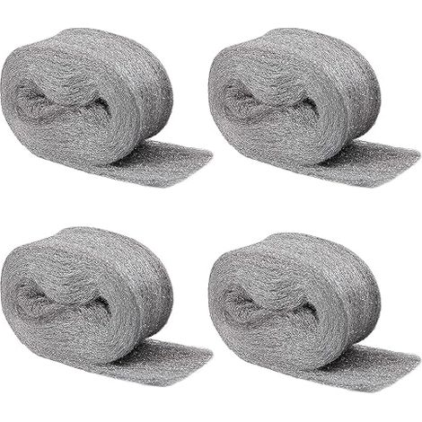 Steel Wool Anti Rodent Fine 000 Steel Wool Polishing Wool for Home and Garden and also Effectively Insulates Rodents (1/5)