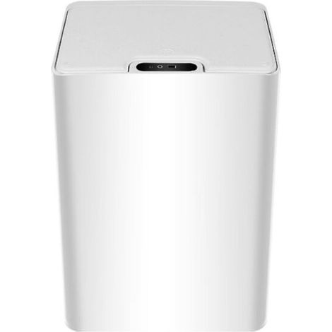 [JAMAIS UTILISÉ]Poubelle intelligente 15L, induction automatique induction + bouton, blanc (1/5)