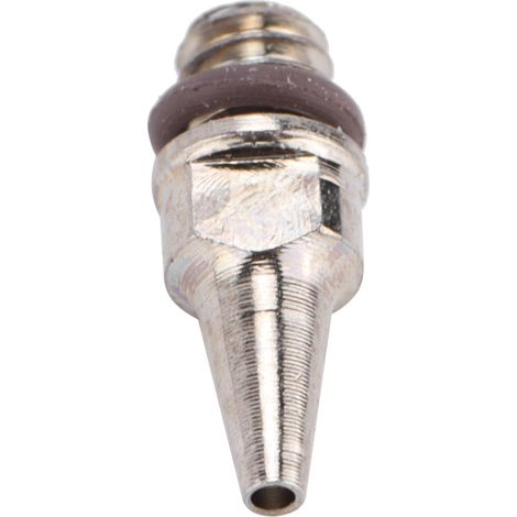 Buse d'aérographe en acier inoxydable, accessoire de remplacement pour pistolet à peinture, connecteur de buse 0,5 (1/5)