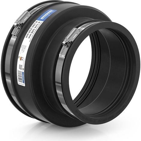 CR Adapterkupplung CAC 2105, bis 0,6 bar (185-210mm auf 144-160mm), EPDM / V2A