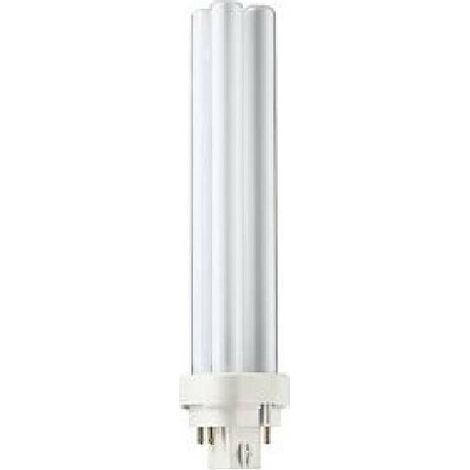 Philips lampada fluorescente compatta 4pin g24q-2 18w luce calda 927907283040 plc18834p