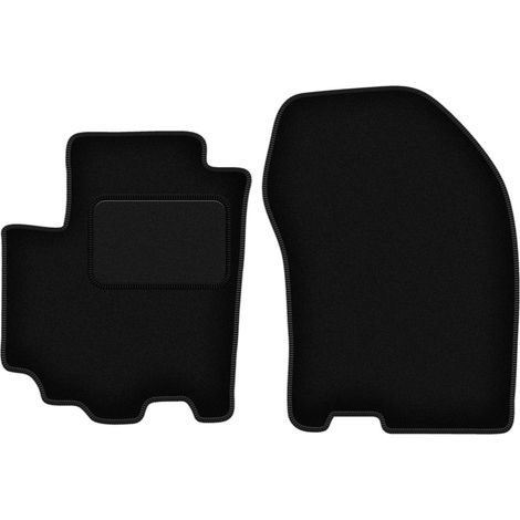 Alfombrillas delanteras negras para Suzuki SX-4 S-Cross FL crossover (2018-)