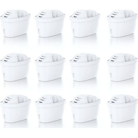 Filterkartusche für BRITA MAXTRA+ kompatiblen Wasserfilterkrug, 12er-Packung, sparsam und effizient (1/4)